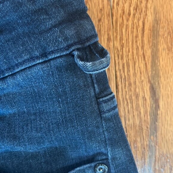 BLUE SAINT MOTORCYCLE JEANS PADDED KNEES dark blue in size 30 high waisted - Picture 4 of 5